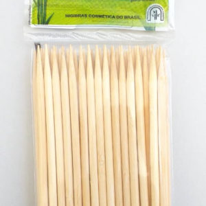 Palito bambu higibras 14 cm ponta ch com 50 pcs ref. 990